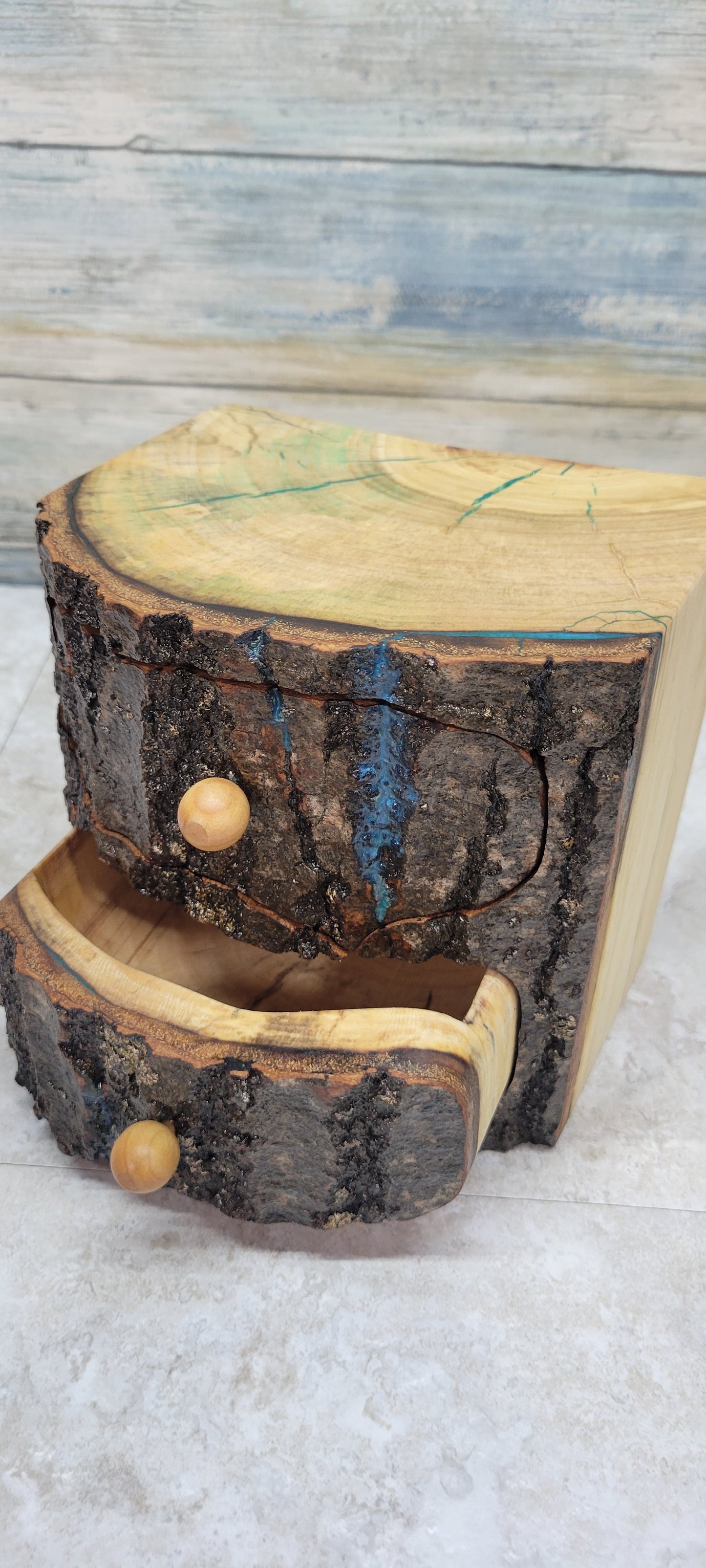 Bark Maple Box