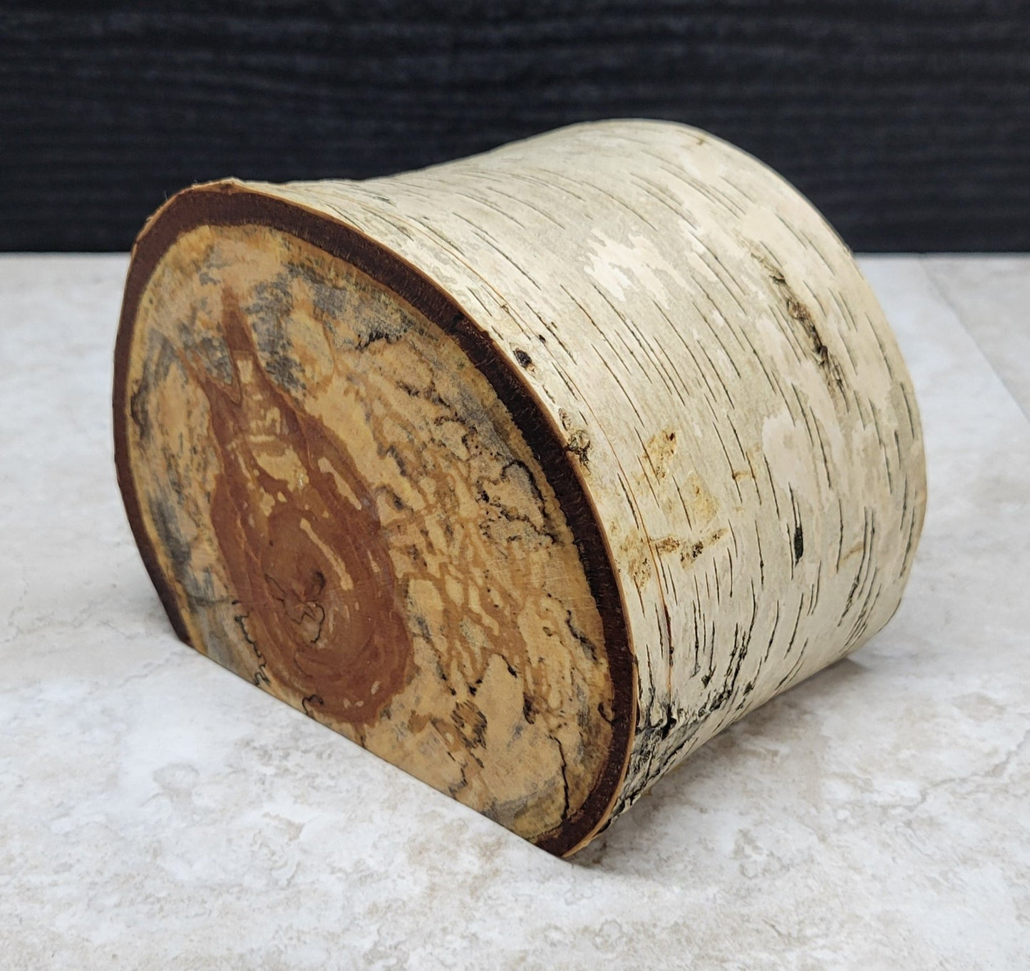 Birch Spalted Single Drawer