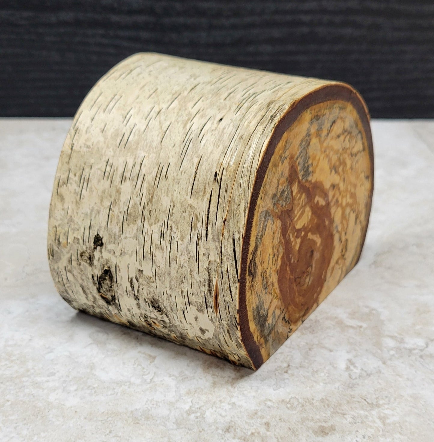 Birch Spalted Single Drawer