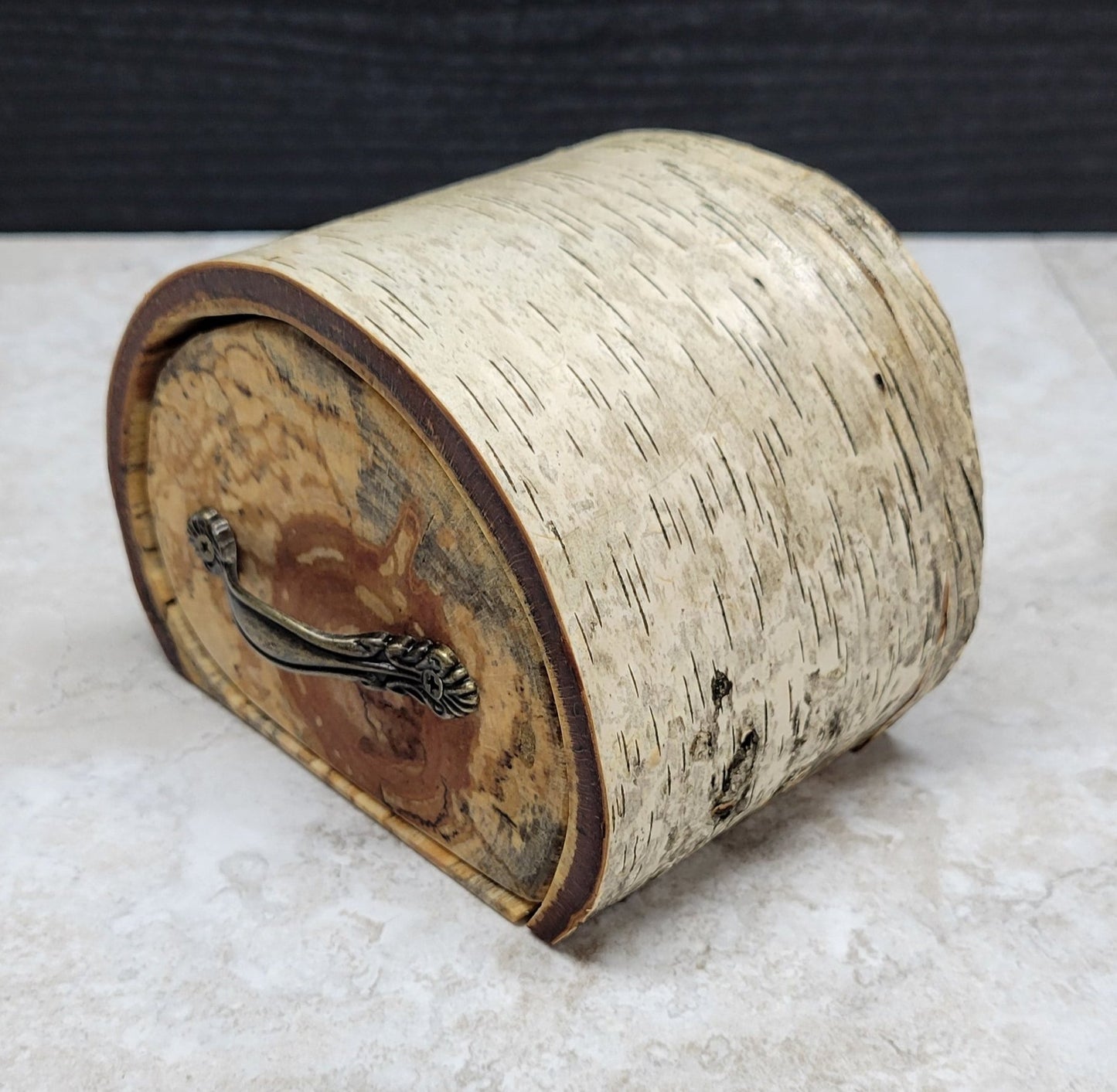 Birch Spalted Single Drawer