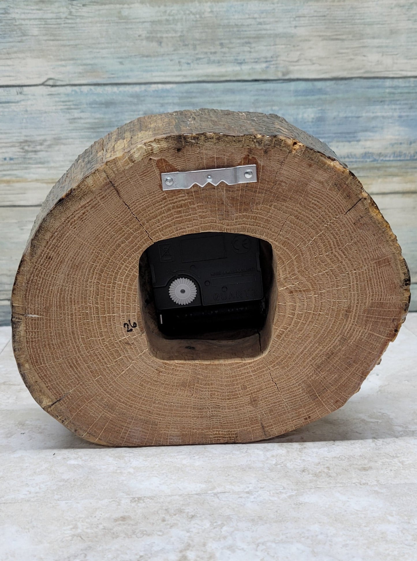 Oak Wood Clock