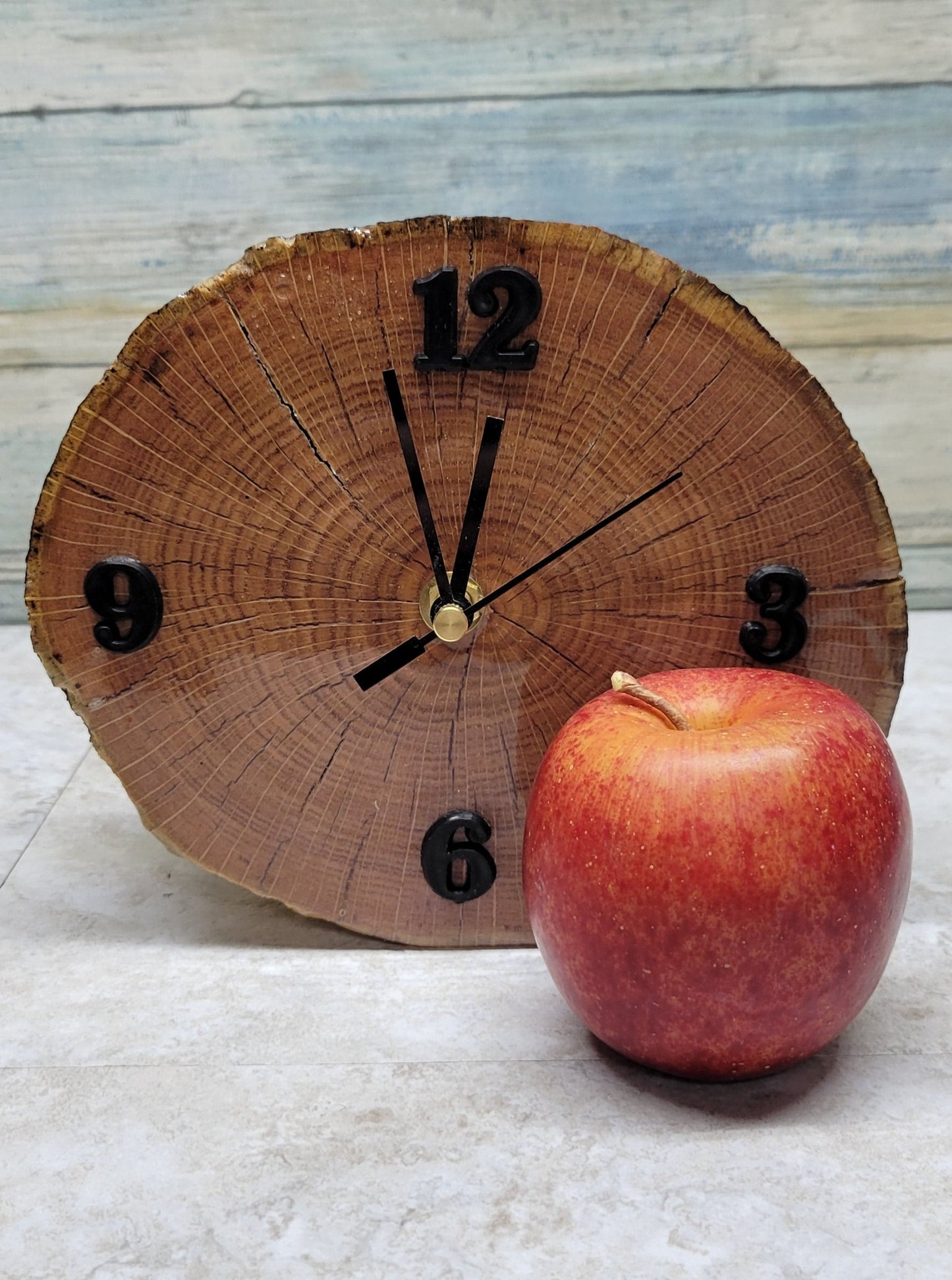 Oak Wood Clock