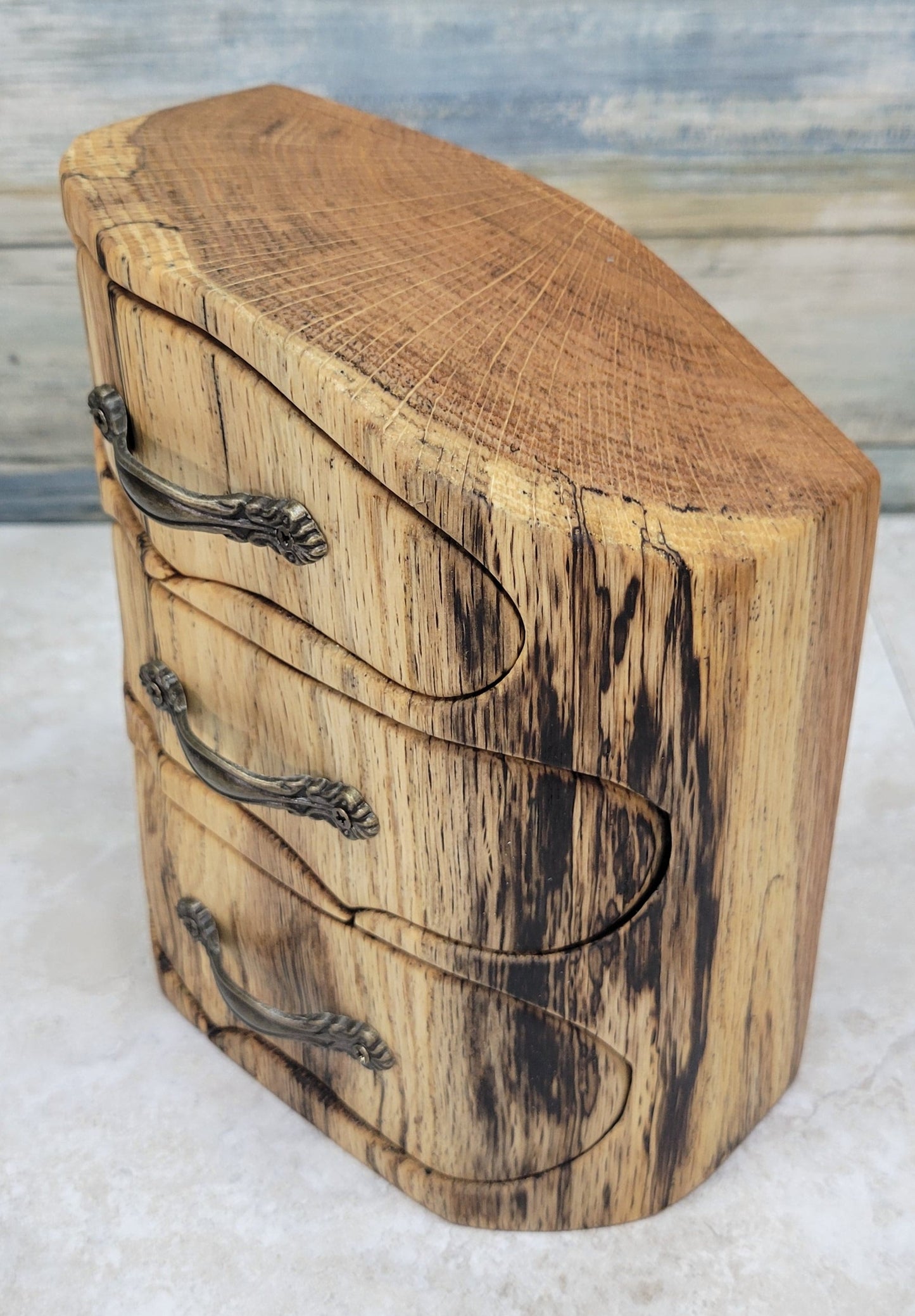 Beautiful Spalted Oak Box