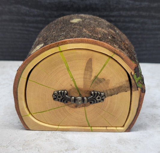 Small Maple Box with Bark