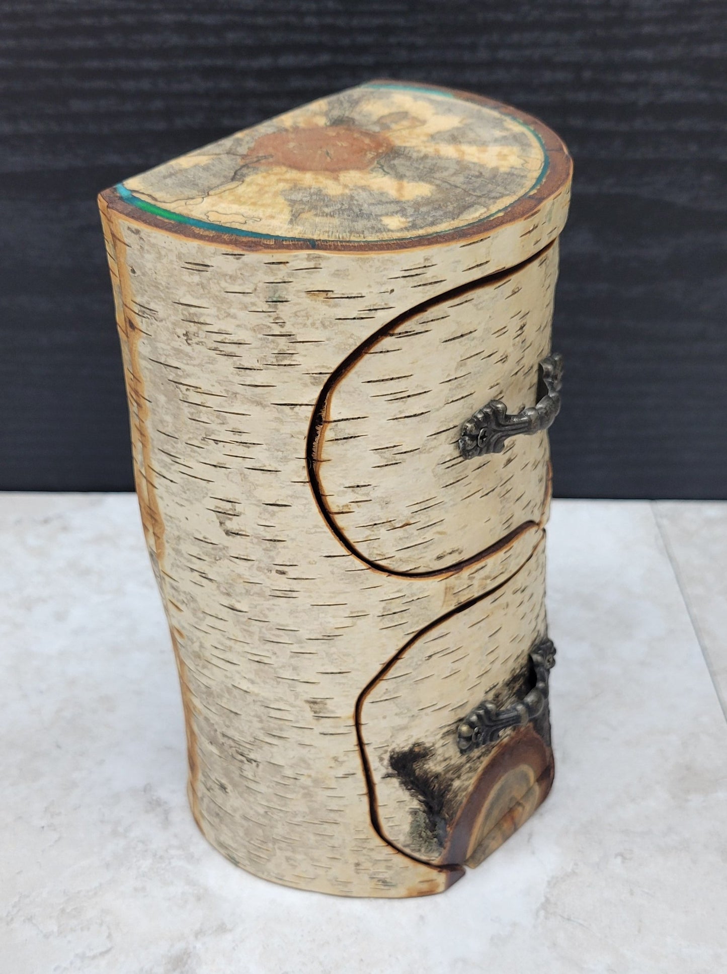 Birch Branch Box Spalted