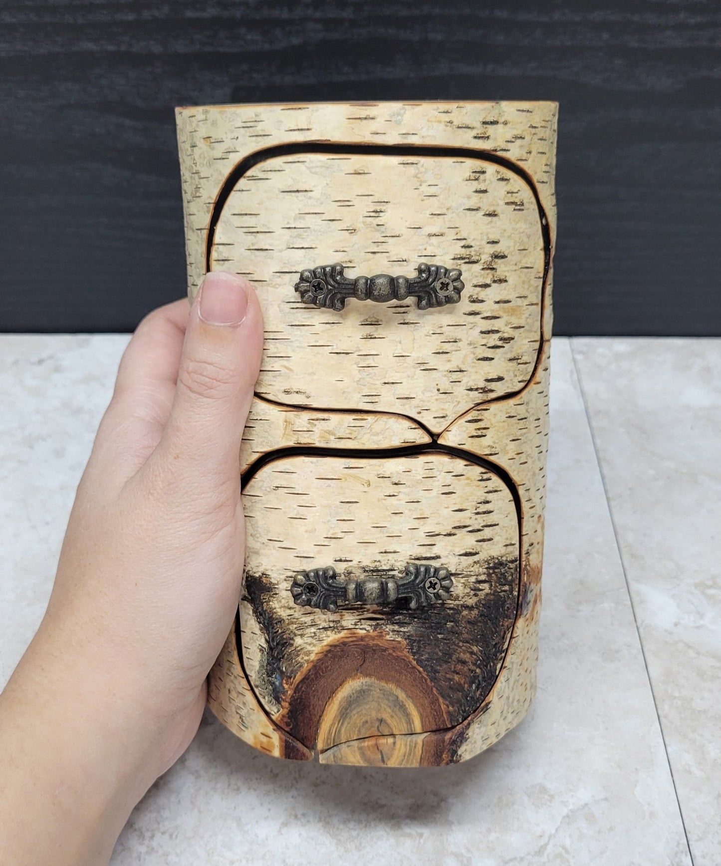 Birch Branch Box Spalted