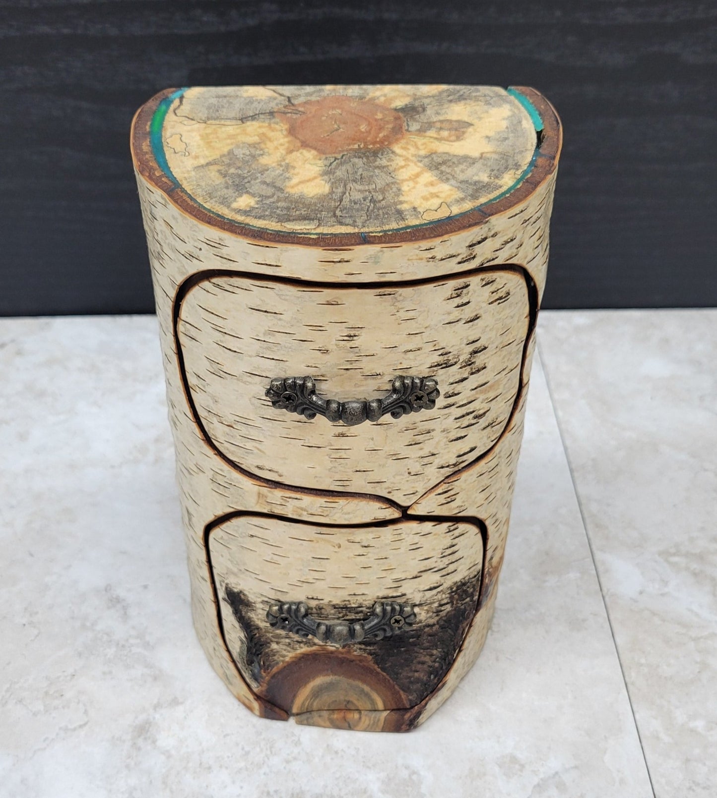 Birch Branch Box Spalted