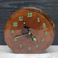 Cherry Wood Slab Clock