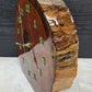 Cherry Wood Slab Clock